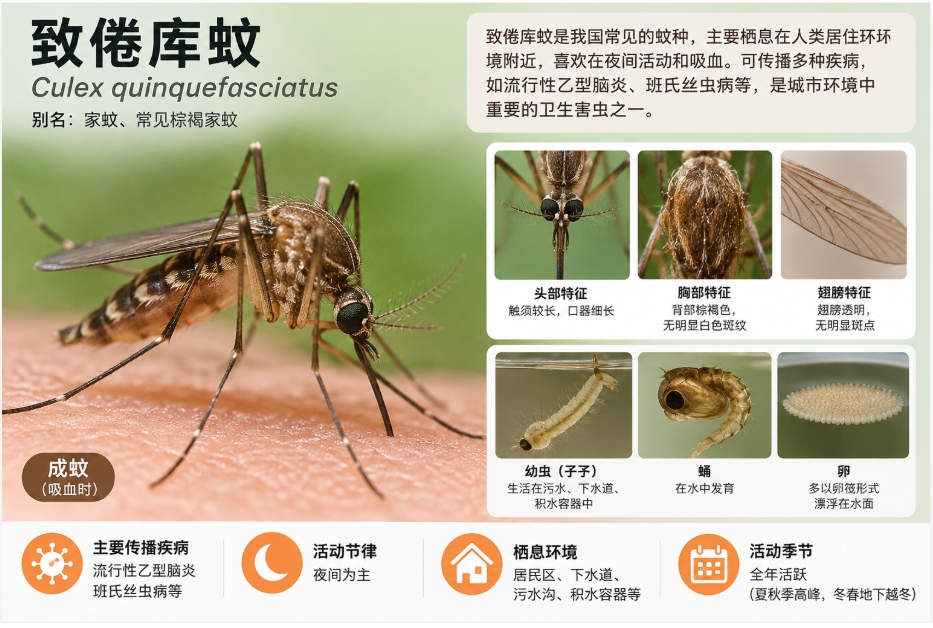 致倦库蚊